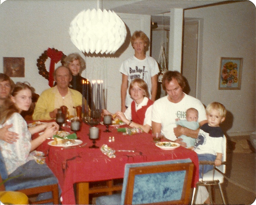 l. Ben_ Becky_ Daddy_ Mother_ Wesley_ Loretta_ Dwight_ Caleb_ Joshua_ Cocoa Beach_ FL_ Dec_ 1977