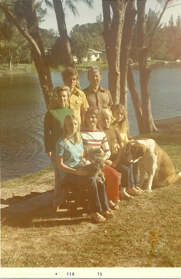 n. Mother_ Eric_ Daddy_ Loretta_ Kathleen_ Wesley_ Becky_ Cocoa Beach_ FL_ Dec. 1972 (3)