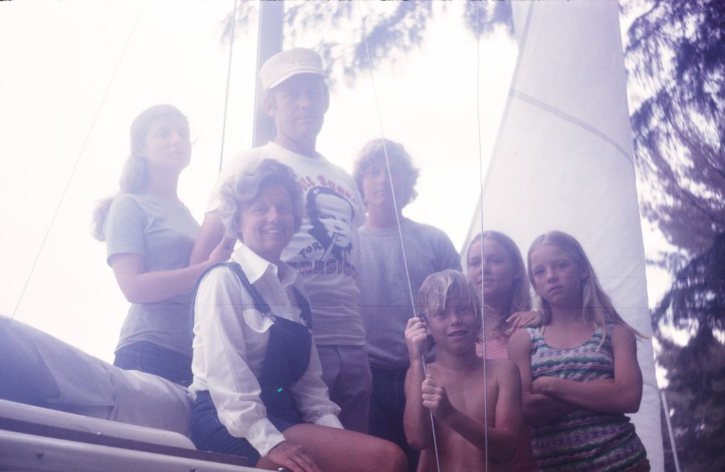 zq. Kathy_ Mother_ Daddy_ Eric_ Wesley_ Becky_ Loretta_ Cocoa Beach_ FL_ 1971 (2)